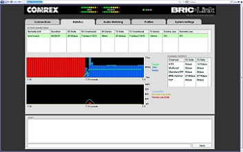 BRIC-Link II browser interface "Network Monitoring" 
